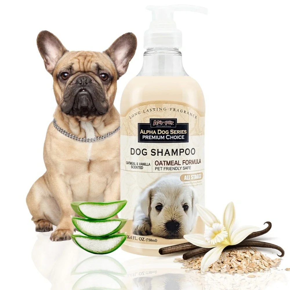 Alpha Dog Series Oatmeal Grooming Natural Dog Shampoo and Conditioner with Aloe
